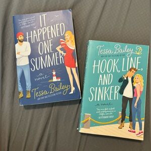 ☀️2/$15☀️ 2 Tessa Bailey Novels: It Happened One Summer, and Hook, Line & Sinker